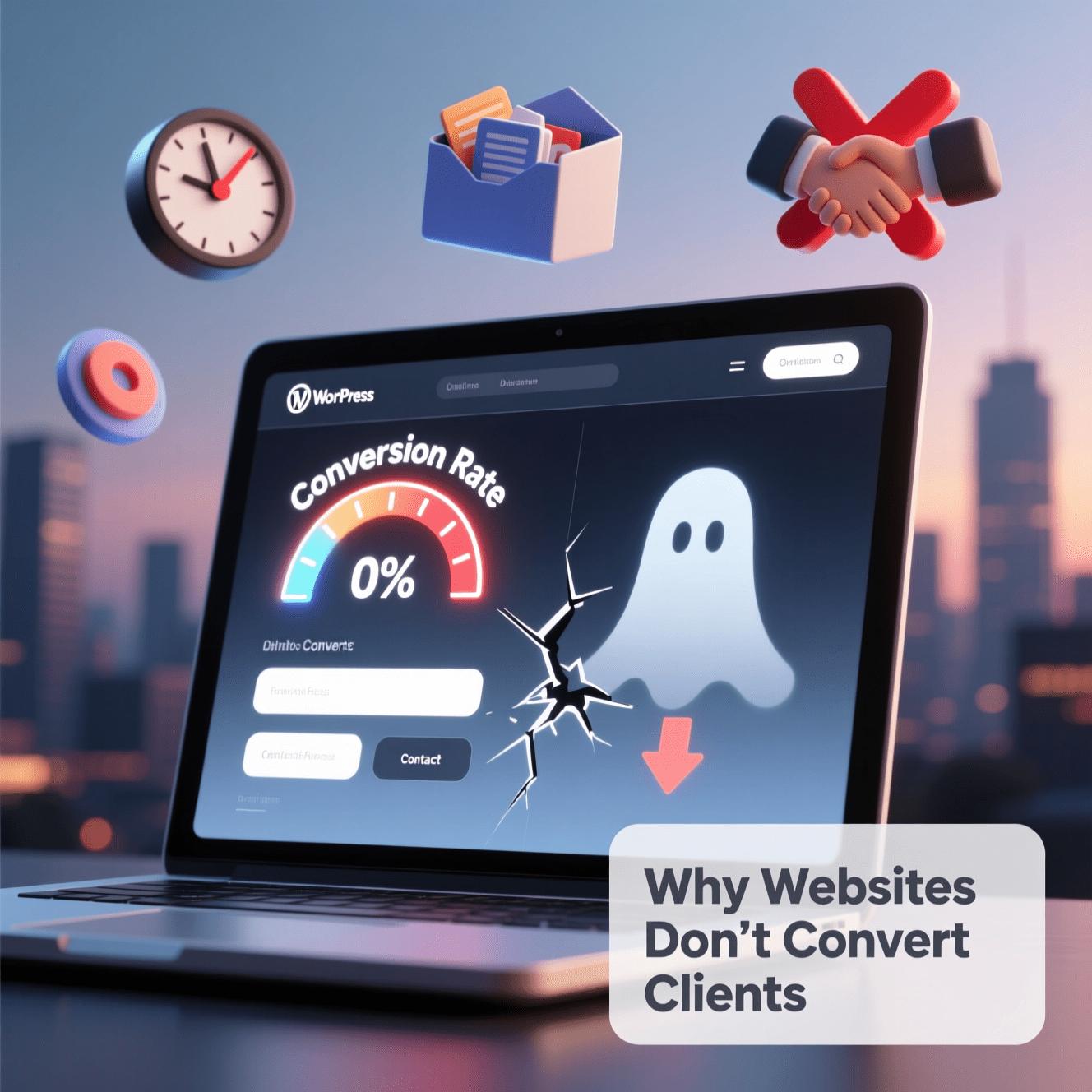 Why Websites Don’t Convert Clients